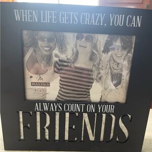 Malden Black Photo Frame - Inspirational Friends Design